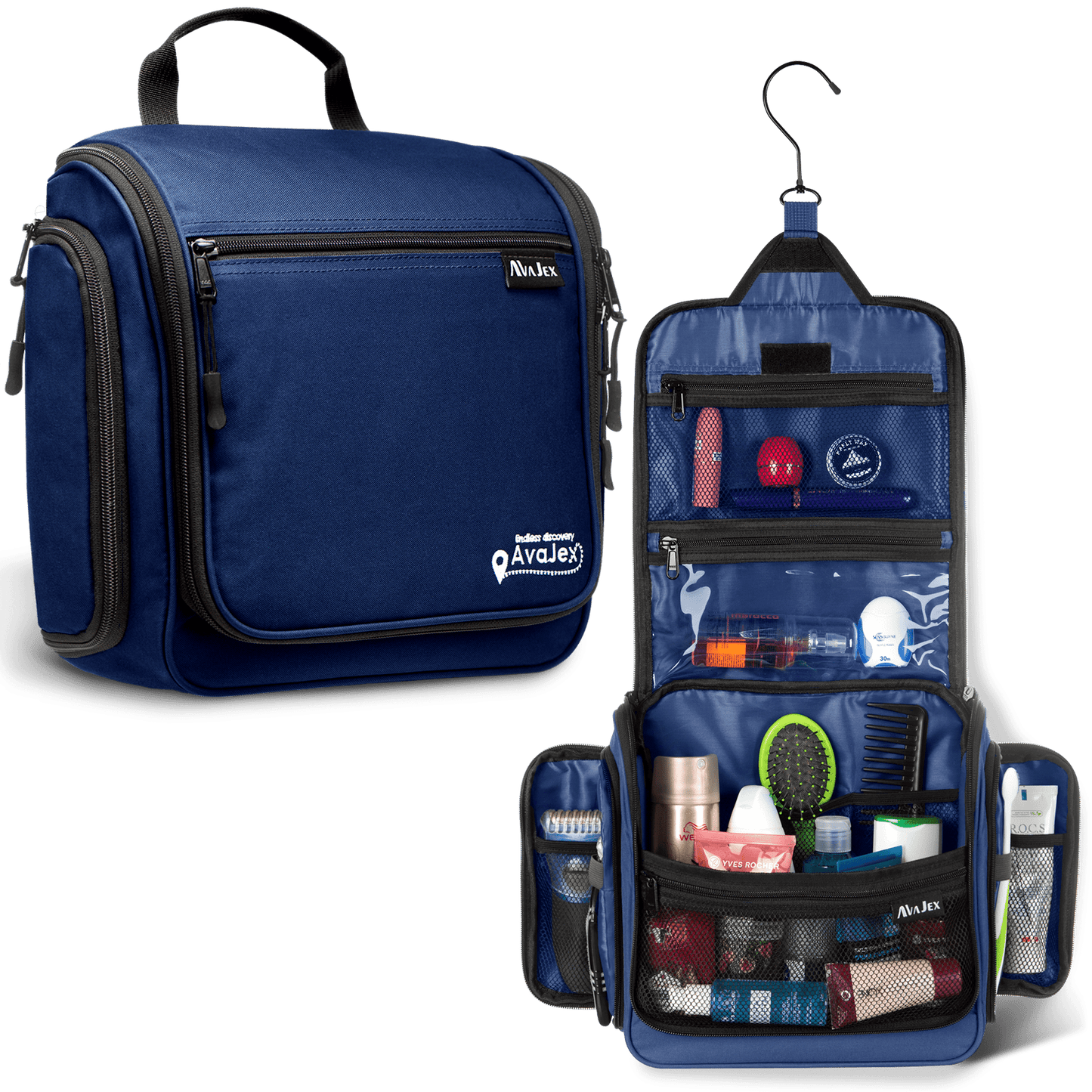 AvaJex Large Travel Toiletry Bag