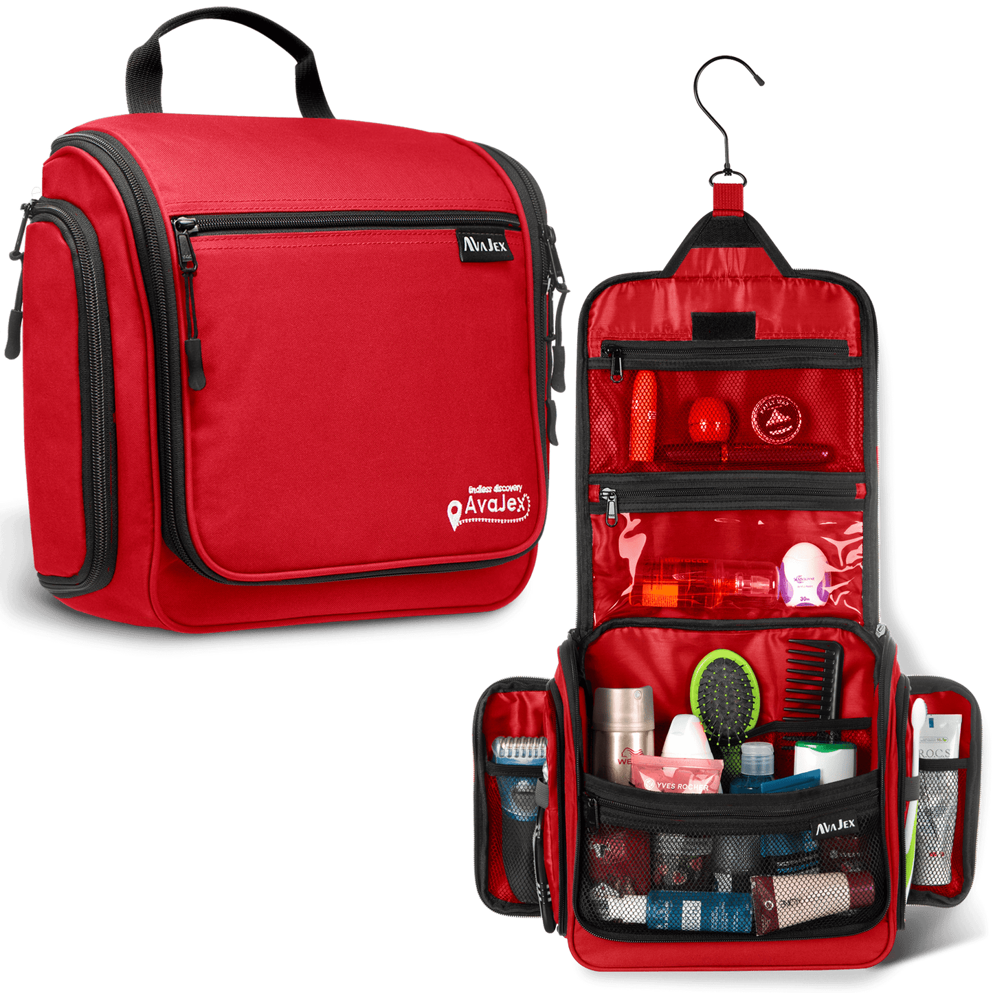 AvaJex Large Travel Toiletry Bag